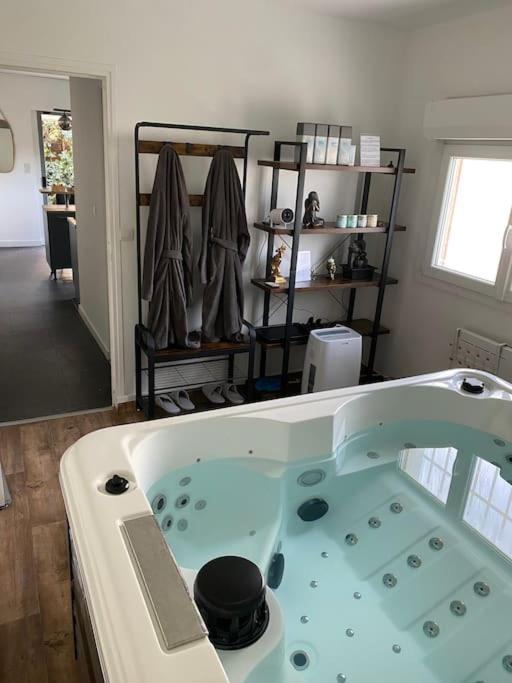 Spa Jardin Prive T3 Independant Dans Villa Morieres-les-Avignon Bagian luar foto